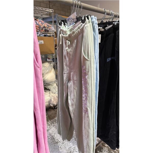 *NEW WITH TAGS & SECURITY TAGS* (4) PAIRS OF AEROPOSTALE JOGGING PANTS: ASSTD. SIZES