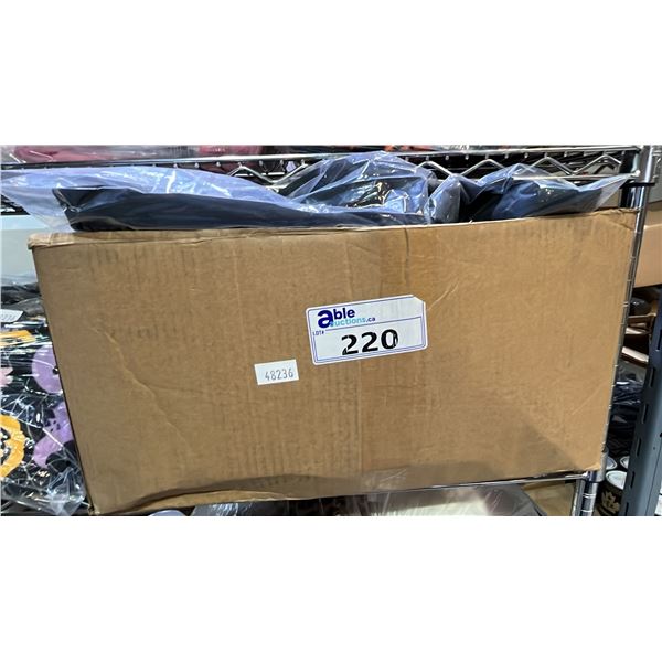 *NEW WITH TAGS* BOX OF DAEHLIE MEN'S MOMENTUM VESTS: BLACK, SIZE L