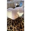 Image 3 : *NEW WITH TAGS* BAG OF LA EXPRESS LET'S GET COZY HEART PILLOWS: LEOPARD PRINT & WHITE