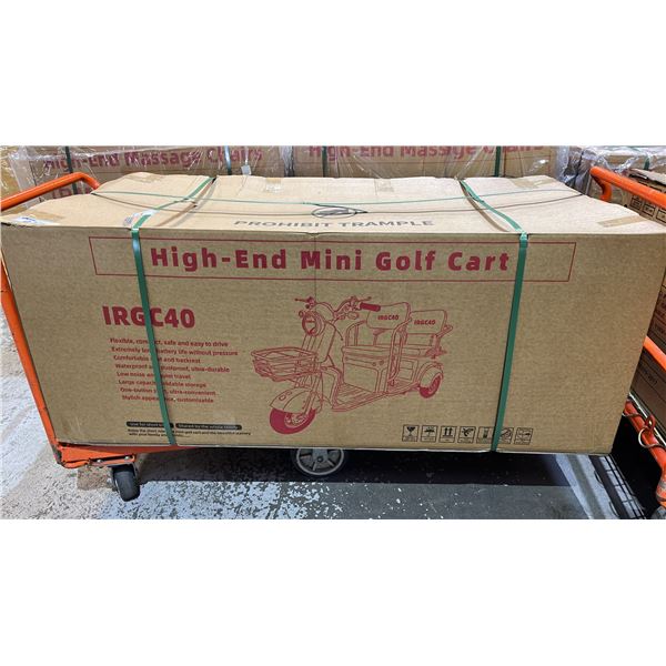 *NEW IN BOX* IRGC40 HIGH-END MINI GOLF CART: BLUE