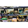 Image 1 : SHELF OF ASSORTED TOOLS: MAKITA CORDLESS DRILL, GP ELECTRIC IGNITION TESTER, ASSTD SCREWS & MORE