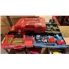 Image 1 : MAKITA CORDLESS DRILL, HILTI SEMI-AUTOMATIC NAIL GUN & MILWAUKEE CORDLESS SAWZALL: ALL IN CASES