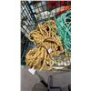 Image 2 : (2) COILS OF WEIGHTED NAUTICAL ROPE