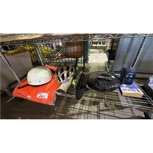 DR. WHO MUG & BOOK, ROBOT VACUUM, REFLECTIVE JACKET, BIKE HELMET & MORE