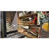Image 2 : SHELF OF ASSORTED FISHING TACKLE: SPLIT SHOT, BELL SINKERS, FISHING LURES & MORE