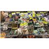 Image 4 : SHELF OF ASSORTED FISHING TACKLE: SPLIT SHOT, BELL SINKERS, FISHING LURES & MORE