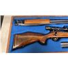 Image 4 : WEATHERBY MARK V 7MM BOLT ACTION RIFLE WITH RED FIELD 3X/9X SCOPE & BRNO BREAK ACTION 12