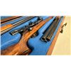 Image 8 : WEATHERBY MARK V 7MM BOLT ACTION RIFLE WITH RED FIELD 3X/9X SCOPE & BRNO BREAK ACTION 12