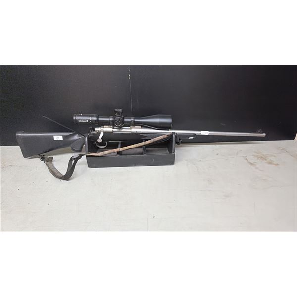REMINGTON M700 375 H&H MAG BOLT ACTION RIFLE WITH COVENANT 5X25 SCOPE