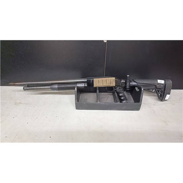 12 GAUGE 2-3/4 3" CHAMBER DEFENDER PUMP ACTION SHOTGUN WITH FOLDING STOCK