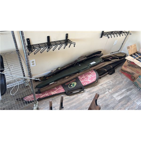 9 ASSORTED SOFT RIFLE CASES