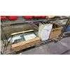 Image 1 : SHELF OF EXTENSION CORDS, PURE FLOW WATER PURIFICATION PACK & MORE