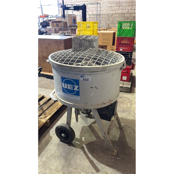 UEZ FORCED-ACTION CONCRETE/MORTAR MIXER