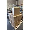 Image 2 : PALLET OF *NEW* RED BIOHAZARD STEP-ON BINS: *MUST TAKE ALL ON PALLET*