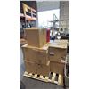 Image 3 : PALLET OF *NEW* RED BIOHAZARD STEP-ON BINS: *MUST TAKE ALL ON PALLET*