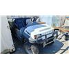 Image 3 : BOBCAT 2100 SIDE BY SIDE DUMP CART WITH KEYS, 2" TRAILER HITCH *MISSING ENGINE PARTS, UNKNOWN