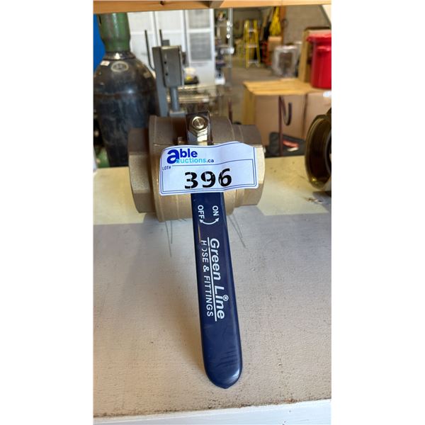 GREEN LINE INDUSTRIAL BRASS BALL VALVE