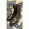 Image 2 : DAFFO MODE INDUSTRIALS MEN'S SIZE 11 W BLACK STEEL TOE BOOTS (STYLE DW-121)