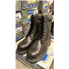 Image 2 : DAFFO MODE INDUSTRIALS MEN'S SIZE 11 W BLACK STEEL TOE BOOTS (STYLE DW-908)