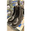 Image 2 : DAFFO MODE INDUSTRIALS MEN'S SIZE 11 W BLACK STEEL TOE BOOTS (STYLE DW-908)