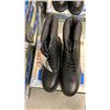 Image 3 : DAFFO MODE INDUSTRIALS MEN'S SIZE 11 W BLACK STEEL TOE BOOTS (STYLE DW-908)