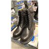 Image 2 : DAFFO MODE INDUSTRIALS MEN'S SIZE 11 W BLACK STEEL TOE BOOTS (STYLE DW-908)