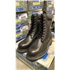 Image 2 : DAFFO MODE INDUSTRIALS MEN'S SIZE 11 W BLACK STEEL TOE BOOTS (STYLE DW-908)
