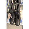 Image 3 : DAFFO MODE INDUSTRIALS MEN'S SIZE 11 W BLACK STEEL TOE BOOTS (STYLE DW-908)