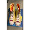 Image 3 : DISNEY HONG KONG MICKEY MOUSE YELLOW HIGH TOP SHOES: SIZE 36