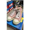 Image 2 : DISNEY HONG KONG PINK HIGH TOP SHOES: SIZE 36