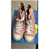 Image 3 : DISNEY HONG KONG PINK HIGH TOP SHOES: SIZE 36
