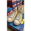 Image 2 : DISNEY HONG KONG YELLOW HIGH TOP SHOES: SIZE 36