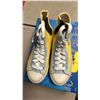 Image 3 : DISNEY HONG KONG YELLOW HIGH TOP SHOES: SIZE 36