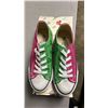 Image 3 : DISNEY "IT'S MICKEY" PINK & GREEN CANVAS RUNNING SHOES: SIZE 36