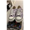 Image 2 : DISNEY "IT'S MICKEY" PURPLE CANVAS RUNNING SHOES: SIZE 36