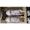 Image 3 : DISNEY "IT'S MICKEY" PURPLE CANVAS RUNNING SHOES: SIZE 37