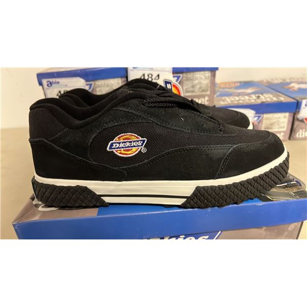 DICKIES STREET VULCAN BLACK RUNNING SHOES: SIZE 8.5