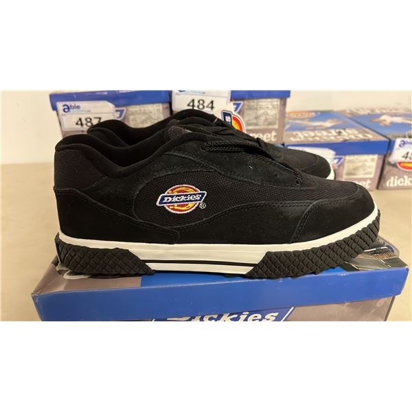 DICKIES STREET VULCAN BLACK RUNNING SHOES: SIZE 9.5