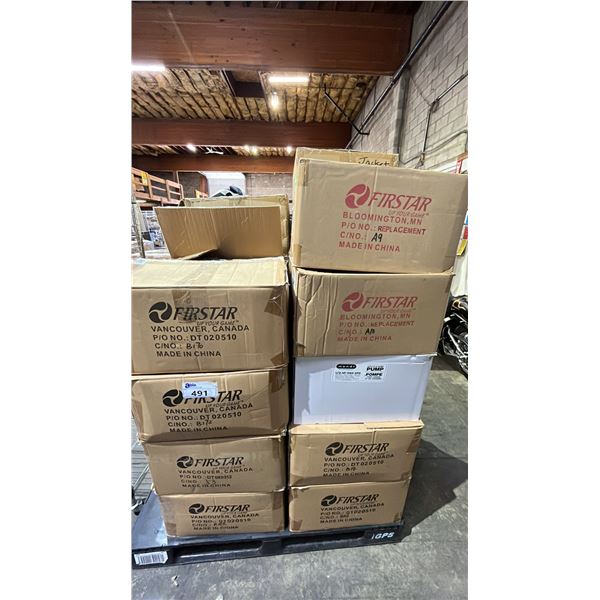 PALLET OF ASSORTED *NEW* CLOTHING: MOST IS BY FIRSTAIR *MUST TAKE ALL ON PALLET*