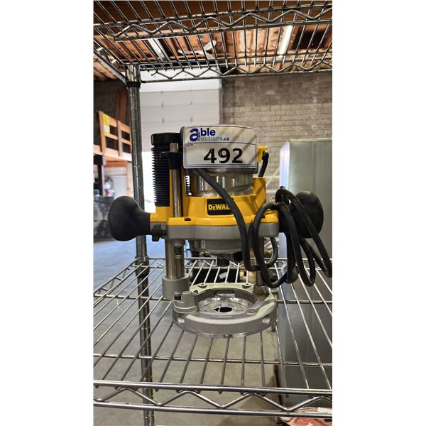 DEWALT DW6182 PLUNGE ROUTER