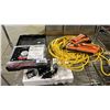 Image 1 : PORTABLE GAS STOVE, PASLODE IMPULSE CORDLESS NAILER W/BATTERY & EXTENSION CORD