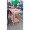Image 3 : 3-TIER PORTABLE METAL A/V CART & 2-TIER PORTABLE METAL TOOL CART