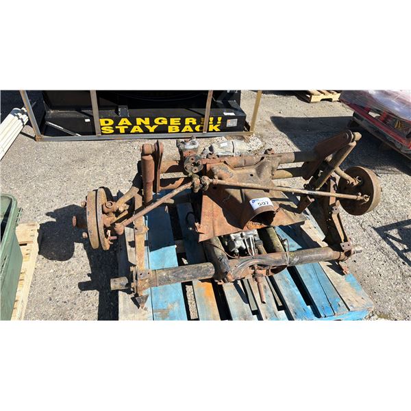 ANTIQUE REAR AXLE HOUSING
