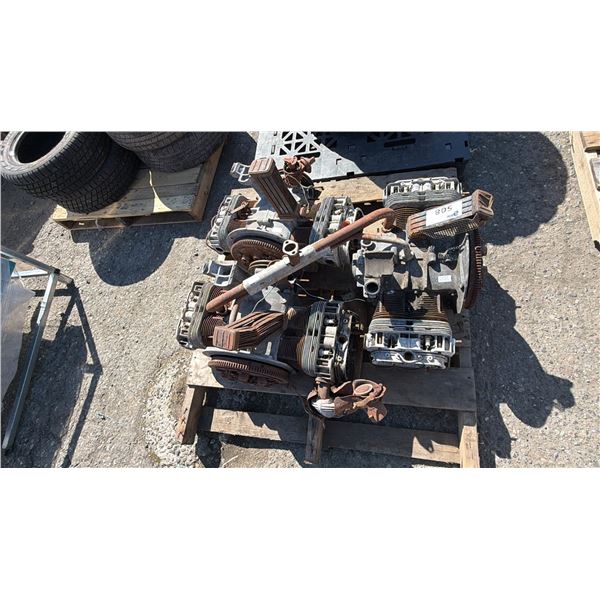 PALLET OF 3 ASSORTED ANTIQUE ENGINES