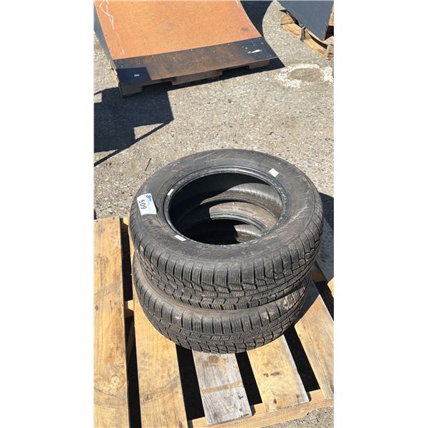 SET OF 2 NORDMAN WR 205/65R15 94H TIRES