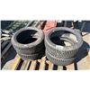 Image 1 : SET OF 2 MICHELIN 235.45R17 H TIRES & SET OF 2 HERCULES AVALANCHE R G2 205/50R17 93R TIRES