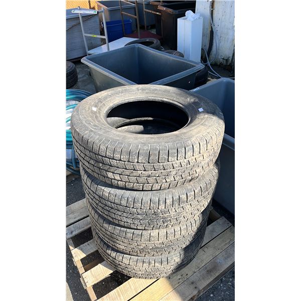 SET OF 4 GOODYEAR WRANGLER SR-A P265/70R17 TIRES