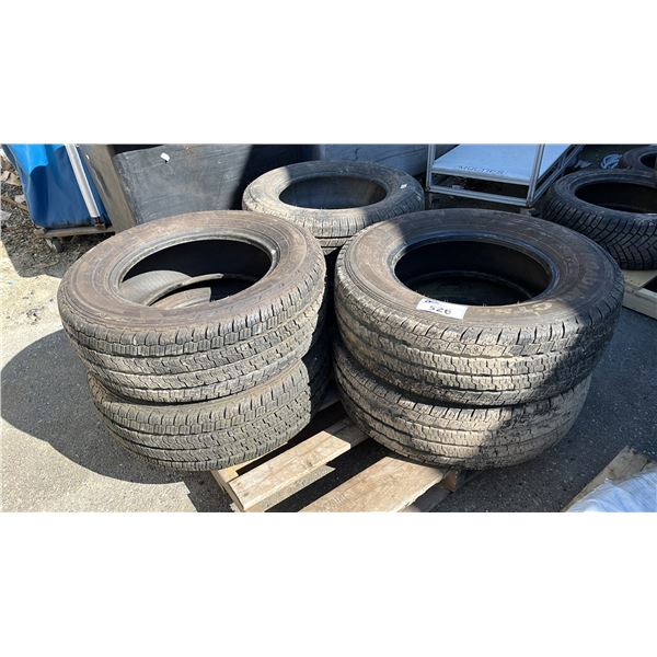 SET OF 2 NEXEN ROADIAN CT8 HL LT275/75R16 TIRES, SET OF 2 HERCULES TERRA TRAC CH4 235/65R16 C TIRES