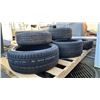 Image 3 : PALLET OF 7 ASSORTED TIRES INCLUDING; KUMHO, PIRELLI, BLACKLION & MORE