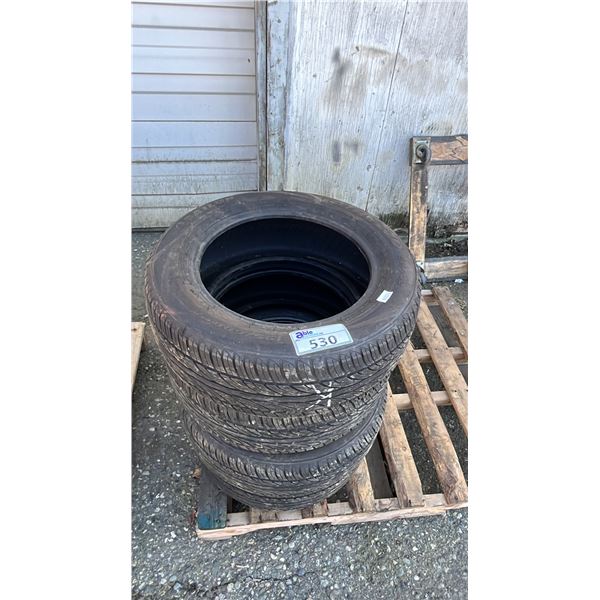 SET OF 4 ATREZZO SAILUN SH402 195/60R15 TIRES